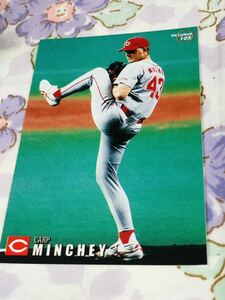  Calbee Professional Baseball chip s card Hiroshima Toyo Carp mince -