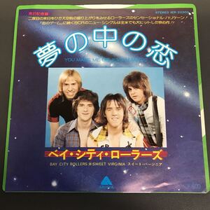 EP-003 ベイ・シティ・ローラーズ 夢の中の恋 スイート・バージニア 来日記念盤 Bay City Rollers アナログ 7インチ AOR EP POWER POP