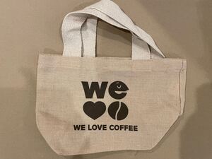 限定トートバッグ we love coffee エコバッグ