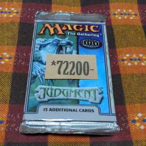 ★72200- MAGIC The Gathering JUDGMENT 未開封 1パック 英語版 マジックザギャザリング ジャッジメント MTG トレカ カード