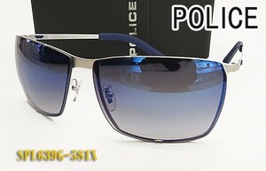 POLICE Police солнцезащитные очки SPL639G-581X зеркало стандартный товар SPL639G 581X безграничный нет модель 