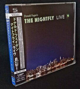 Donald Fagan ドナルドフェイゲン ナイトフライライヴ The Nightfly Live 名盤 Steely Dan スティーリーダン AOR ウォルターベッカー