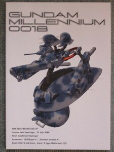 GUNDAM MILLENNIUM 18 : Gundam millenium : установка материалы журнал узкого круга литераторов 