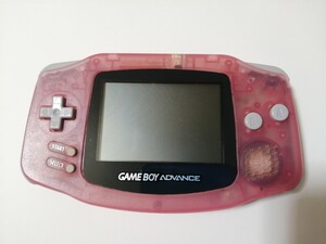 任天堂 ゲームボーイアドバンス 本体のみ ミルキーピンク