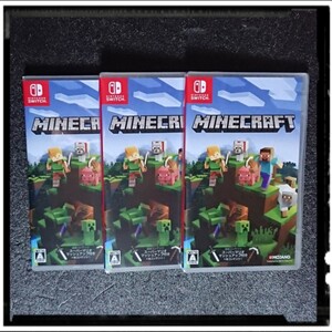 新品未開封 Switch 『Minecraft マインクラフト』3本セット