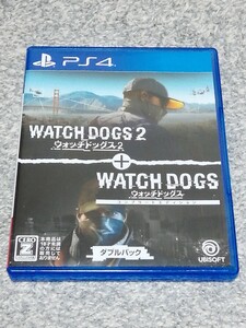 PS4 ウォッチドッグス1+2ダブルパック