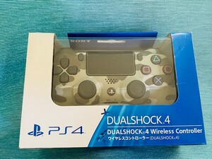PS4 ワイヤレスコントローラー 純正 カモフラージュ・グリーン 新品