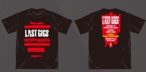 新品未開封★ 氷室京介 LASTGIGS Tシャツ Mサイズ 新品未開封 BOOWY HIMURO 布袋 限定 完売 レア 希少 ヒムロ 黒 赤 福岡 LAST GIGS