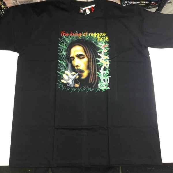 SR3XLB1. ビッグサイズデザインTシャツ XXXLサイズ　BOB MARLEY ② ボブマーリー