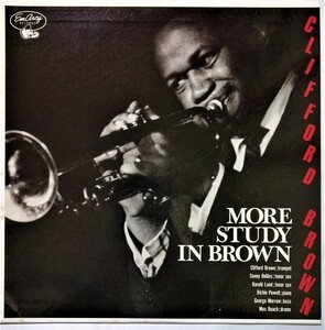 中古LPレコード　クリフォ-ド・ブラウン『 More Study In Brown　モア・スタディ・イン・ブラウン　 』品番：EmArcy 195J-1