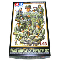 WWII ドイツ歩兵セット 1/48 スケール MM-102 タミヤ模型　即♪≫_画像1