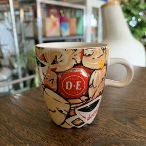 【21110205HT】vintage/ヨーロッパ/オランダ/蚤の市/輸入雑貨/Douwe egberts/ダヴ/エグバーツ/コーヒーカップ/①