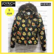 【未使用品】JOYRICH ジョイリッチ ダウンジャケット ユニセックス sサイズ ド派手 ファー取外し可能 送料無料_画像1