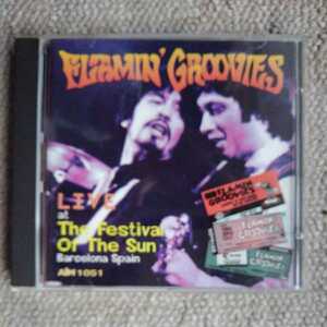 CD FLAMIN'GROOVIES/LIVE at THE Festival of The Sun
