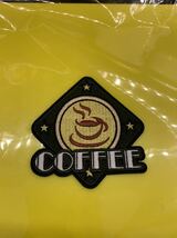 刺繍ワッペン アイロンワッペン ワークシャツ DICKIES BENDAVIS REDKAP 送料63円 USDM Hawaii ⑩ Cafe coffee_画像1