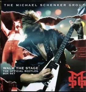 4CD＋DVD！ The Michael Schenker Group/ WALK THE STAGE - THE OFFICIAL BOOTLEG BOX SET