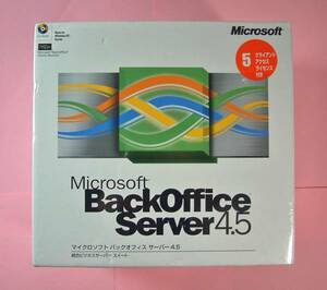 [146]4988648084674 Microsoft BackOffice Server 4.5 new goods Microsoft back office server unification business sweet Windows NT