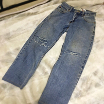 Levi'sヴィンテージダメージデニムリーバイスクラッシュストスリ_画像1