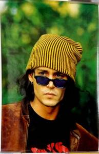  valuable new goods unused /UK direct import poster /JOHNNY DEPP/ Johnny *tep