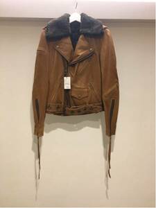LGBルグランブルー ボア バイカー レザー ライダースジャケット　00s l.g.b. leather jacket fur archive アーカイブ　14th addiction