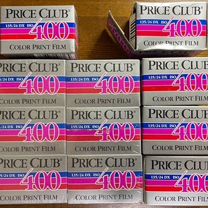 (RE) [未使用長期保管品・開封1本] 激レア PRICE CLUB 135/24 DX ISO 400 COLOR PRINT FILM 1995年頃期限切れ フィルム AGFA ドイツ製 35mmの画像1