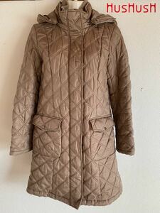 HusHusH quilting coat long height 