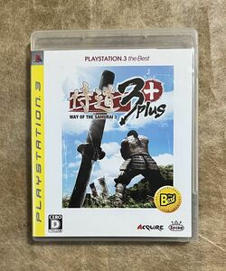 【動作確認画像有り】 PS3 侍道3 Plus PlayStation3 the Best 侍道 プレステ3 ゲームソフト カセット