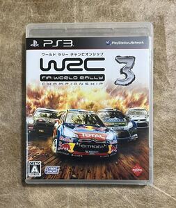 【動作確認画像有】 PS3 WRC3 ワールド ラリー チャンピオンシップ FIA WORLD RALLY CHAMPIONSHIP プレステ3 ゲームソフト カセット レース
