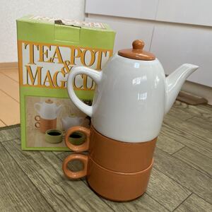 ティーポット マグカップセット