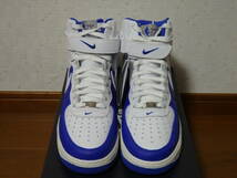 即決☆レア！限定！♪新品 NIKE ナイキスニーカー AIR FORCE 1 '07 HIGH LV8 EMB エアフォース１ ハイ NBA 75周年記念 26.0cm♪25周年記念_画像5