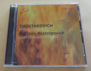 Shostakovich Symphony No 5 / Mstislav Rostropovich London Symphony Orchestra CD ショスタコーヴィチ Dmitri