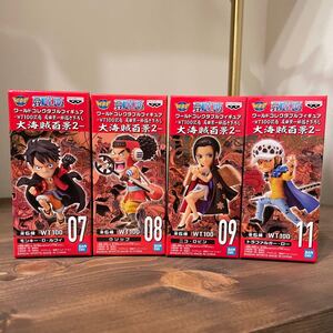 ワンピース ワールドコレクタブルフィギュア ワーコレ WT100記念 尾田栄一郎描き下ろし 大海賊百景2 4種セット