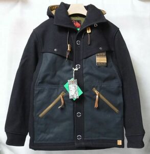 COLIMBO コリンボ ORIGINAL FORESTER COAT HEAVY WEIGHT WOOL MELTON フォレスター コート S NAVY ウール メルトン