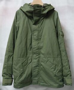 ANATOMICA x Rocky Mountain Featherbed GRAND TETON COLLECTION COLD WEATHER PARKAⅡ POPLIN ダウン ライナー付き ミリタリー パーカーS