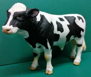 シュライヒ　ファームワールド　フリージアンカウ　ホルスタイン牛　オス　雄　♂　ホルスタイン　牛　カウ　フィギュア　Schleich