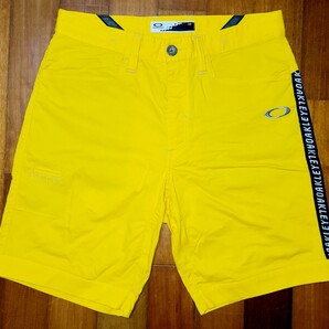 ★【週末値下げ!】OAKLEY GOLF オークリー ゴルフ ショートパンツ イエロー