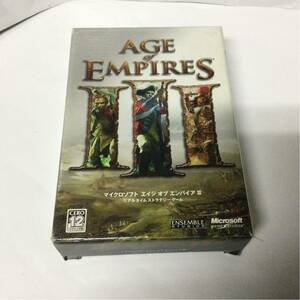 PCゲーム エイジ オブ エンパイア III 動作未確認 AGE of EMPIRES 3