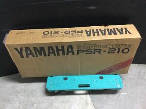 YAMAHA 電子キーボード PORTATONE PSR-210 箱説アダプター付き ヤマハ 光ナビゲーション ポータートーン