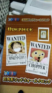 ONE PIECE　 ワンピース　掛け時計　2点セット