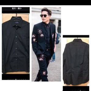 定価5万円 LANVIN ドレスシャツ サンローラン バレンシアガ好きにも