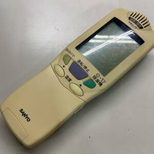 K-19-58【ジャンク・返品不可】SANYO　エアコンリモコン　RCS-EC1　錆有