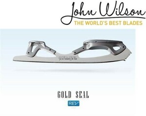 【卸直販2割引】 10インチ ゴールドシール レボリューション 送料無料 フィギュアスケートブレード ジョンウィルソン JOHN WILSON