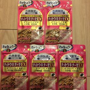 小林製薬 ナットウキナーゼEX 30日分×5袋