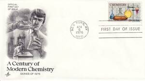 【ＦＤＣ】アメリカ化学会１００年、フラスコ、分離器（３）（１９７６年）（アメリカ）　t2646