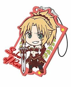 ●新品/1弾/モードレッド 赤のセイバー Fate/Apocrypha とじコレ ラバーストラップ /フェイト●