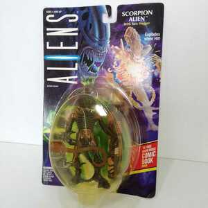 1992.. игрушка SCORPION ALIENS with Face Hugger Scorpion Чужой лицо Hugger action фигурка нераспечатанный Kenner