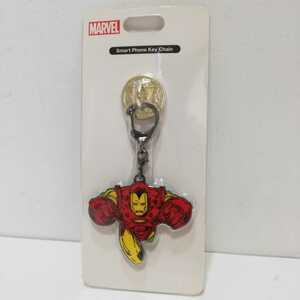 MARVEL マーベル アイアンマン Smart Phone Key Chain スマートフォンキーチェーン キーホルダー 未使用