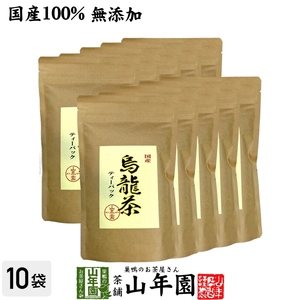 健康茶 国産100% 烏龍茶 ウーロン茶 ティーパック 2.5g×24パック×10袋セット 無添加 送料無料