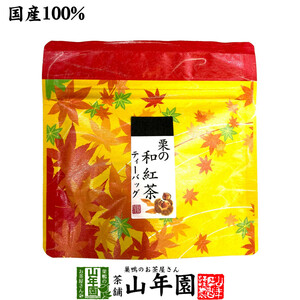 お茶 日本茶 紅茶 国産100% 栗の和紅茶 ティーパック 2g×5包 ティーバッグ 送料無料