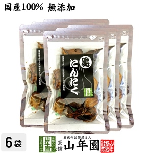 健康食品 国産100% 無農薬 黒にんにく 50g×6袋セット 宮崎県産 送料無料